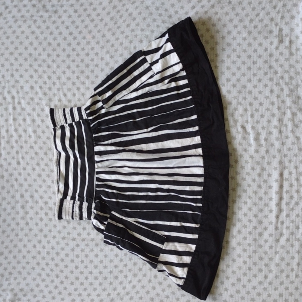 Striped Thick, Funky Skirt, Elastic Waistband and Pockets!